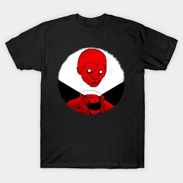 Head Haunter (Red) T-Shirt by Bloody Savage